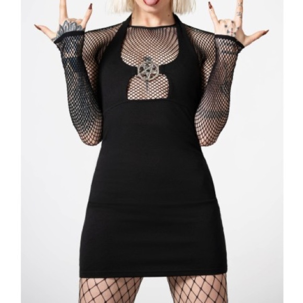 Killstar Penumbra Halter Dress